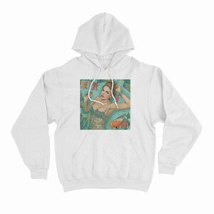 Taylor Swift - The Life of a Showgirl White Hoodie